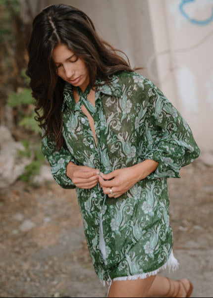 Theros Green One Size Shirt