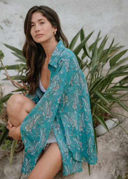 Theros Blue One Size Shirt