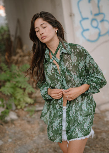 Theros Green One Size Shirt