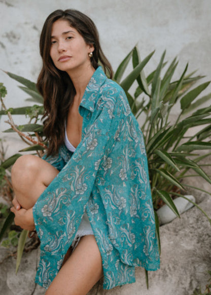 Theros Blue One Size Shirt